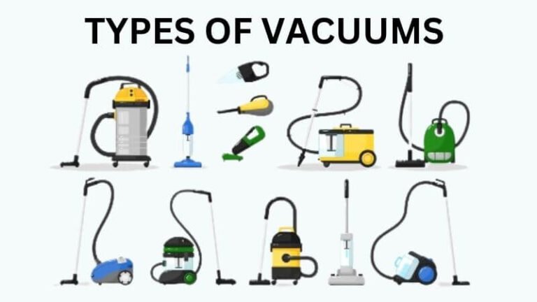 How Many Types of Vacuum Cleaner? Complete Guide to the Main Vacuum Cleaner Types