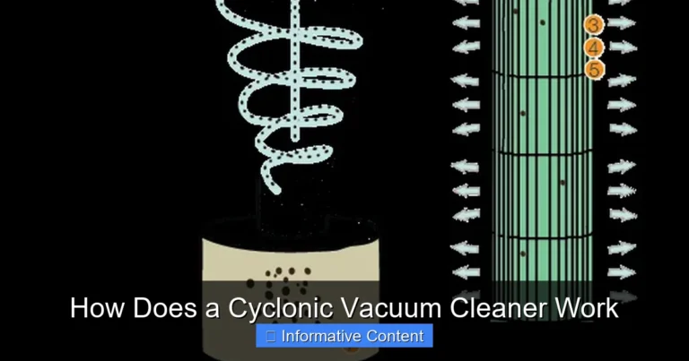 How Does a Cyclonic Vacuum Cleaner Work? A Simple Guide