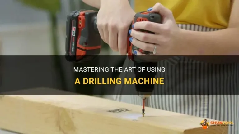 How to Use Drilling Machine at Home