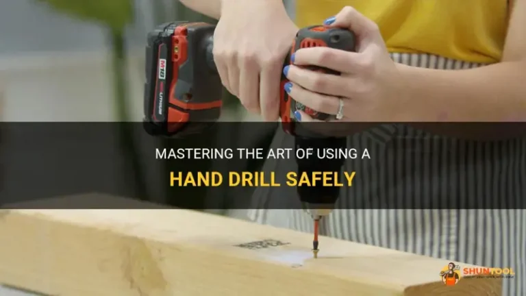 How to Use a Hand Drill