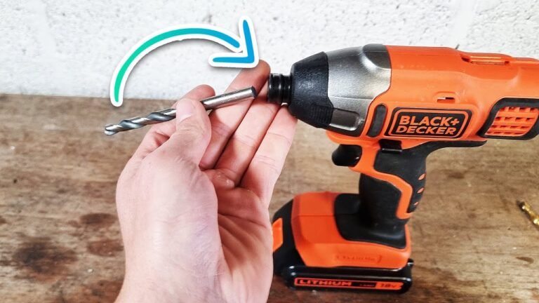How to Use an Impact Driver Drill