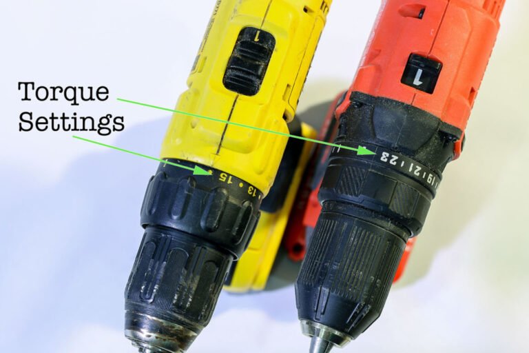 How to Use Drill Torque Settings