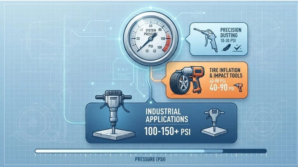 Air Compressor PSI