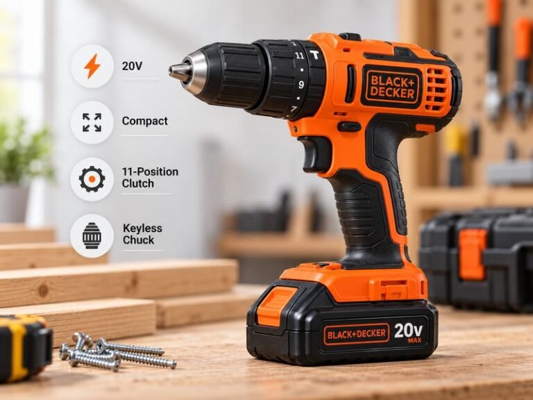 BLACK+DECKER LDX220SB 20V Drill: Specs, Pros & Cons