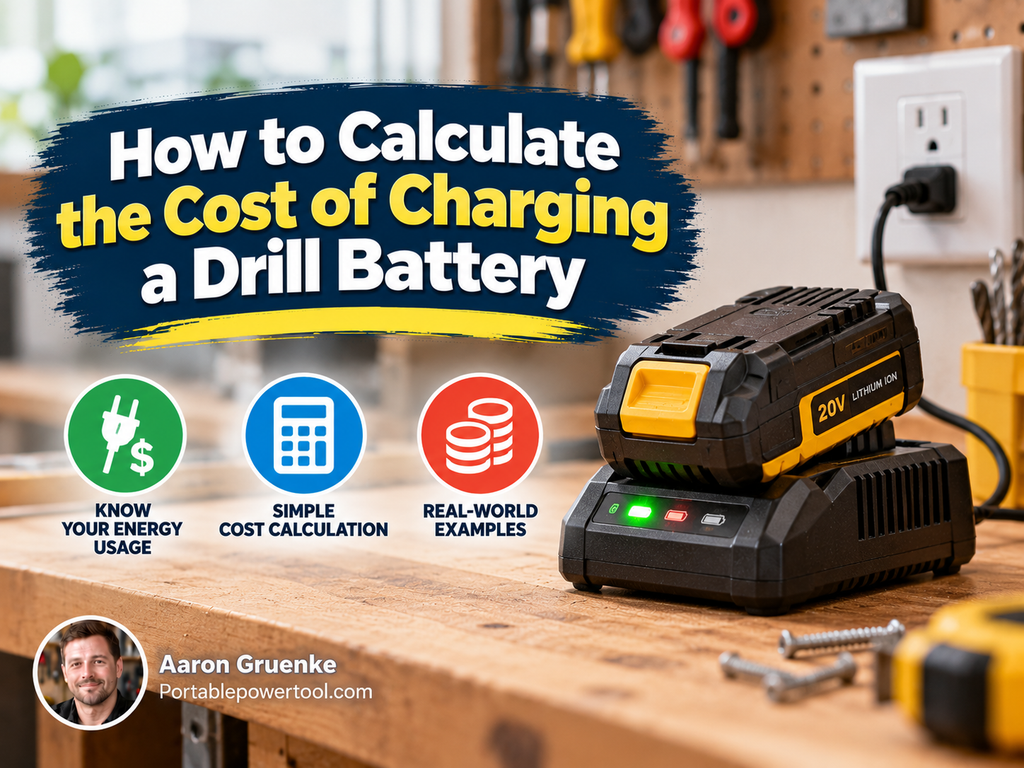 How Much Does It Cost to Charge a Drill Battery? Full Guide