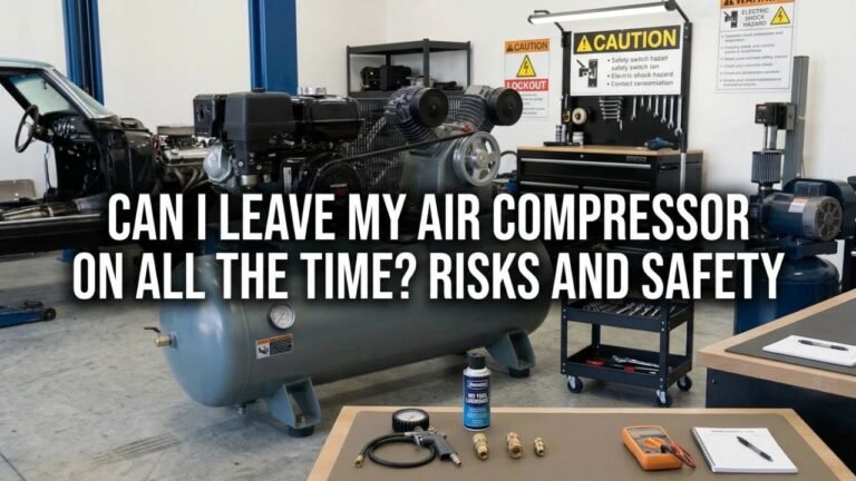 Can I Leave My Air Compressor On All the Time? Risks and Safety