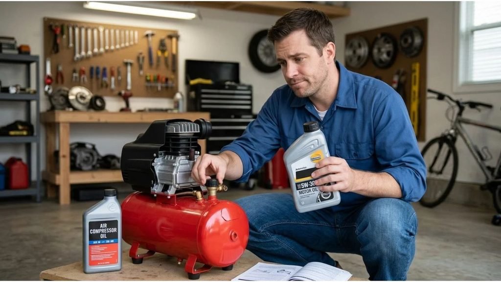 Can I Use Regular Motor Oil in My Air Compressor