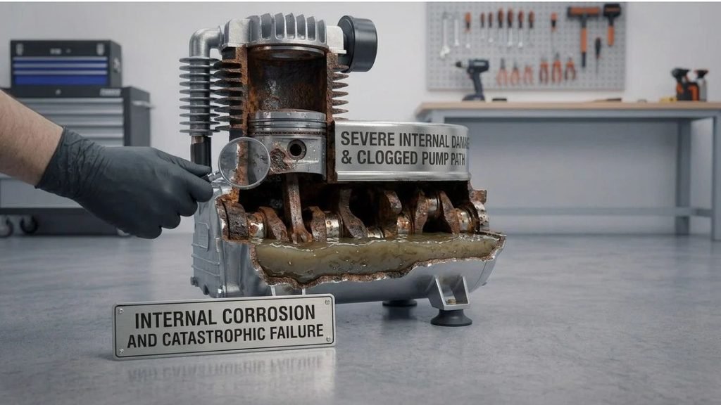 Can Water Damage an Air Compressor Pump?
