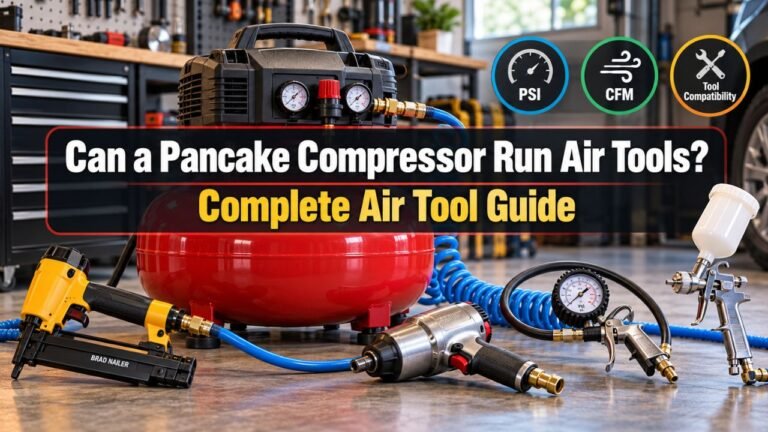Can a Pancake Compressor Run Air Tools? Complete Air Tool Guide