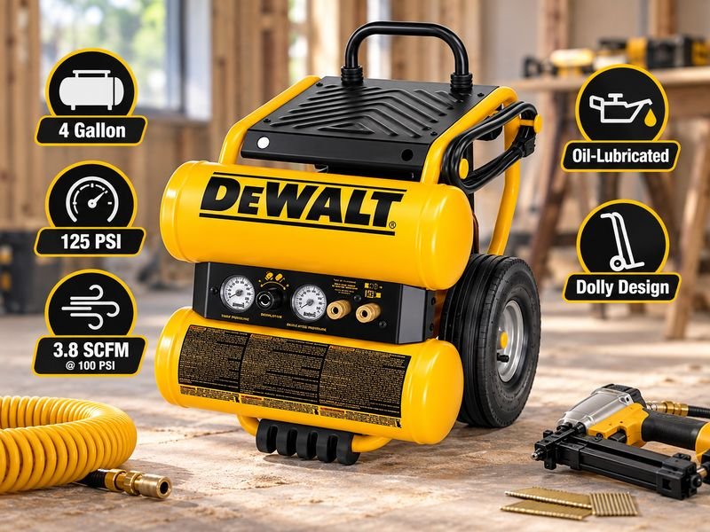 DEWALT D55154 4-Gallon Air Compressor: Full Performance Guide