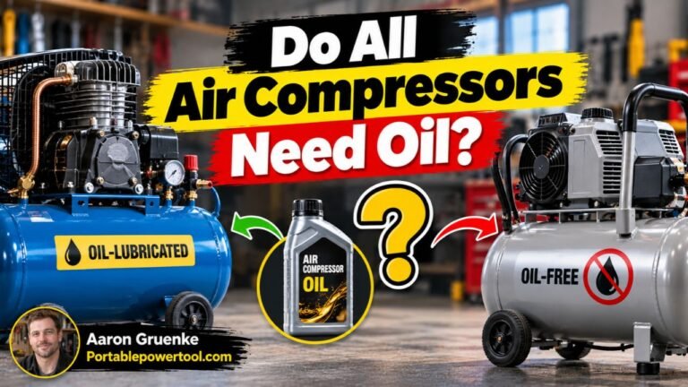Do All Air Compressors Need Oil? Types and Maintenance Guide