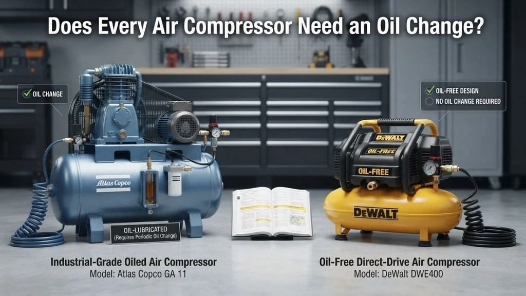 Does Every Air Compressor Need an Oil Change?
