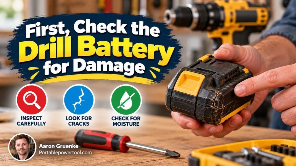 First, Check the Battery for Damage