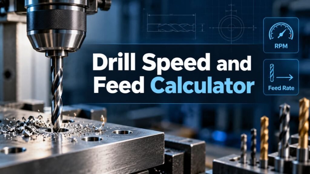 Free Drill Speed and Feed Calculator | RPM & Feed Rate