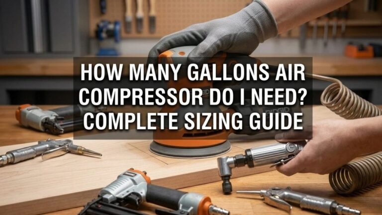 How Many Gallons Air Compressor Do I Need? Complete Sizing Guide