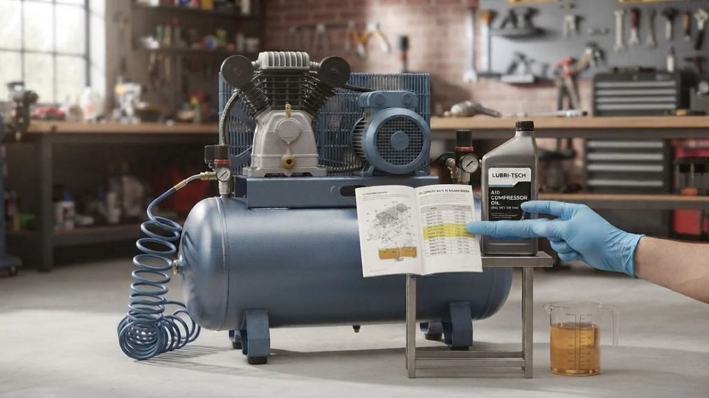 How Much Oil Does a 60 Gallon Air Compressor Take?