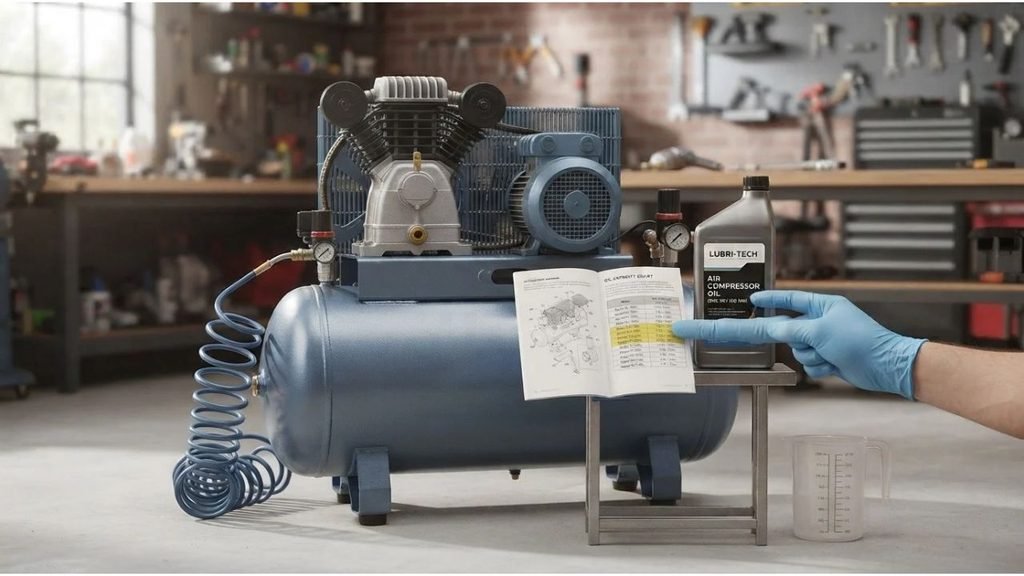 How Much Oil Does an Air Compressor Need?