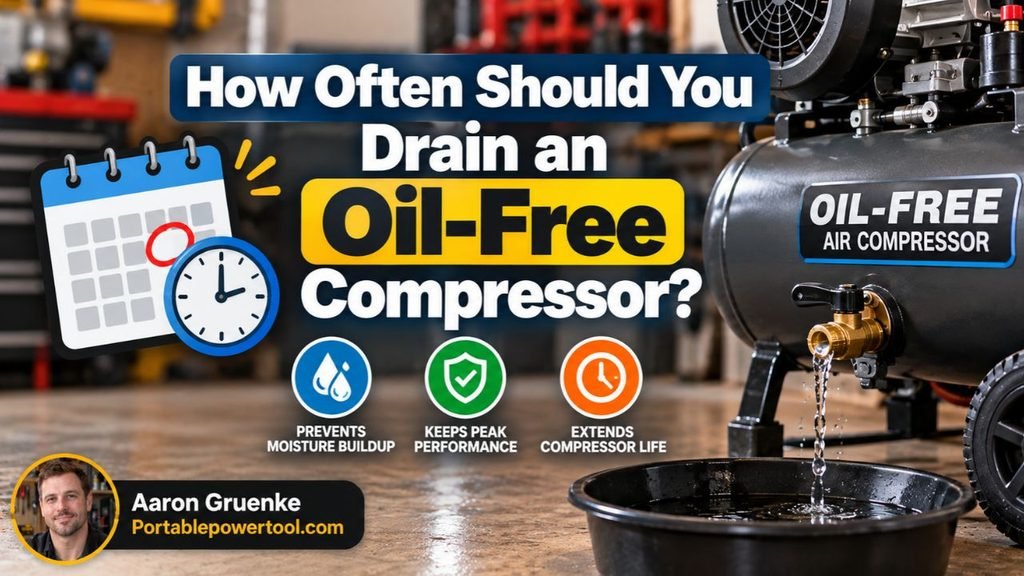 How Often Should You Drain an Oil-Free Compressor?