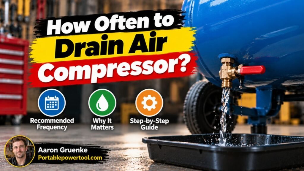 How Often to Drain Air Compressor: Best Schedule and Tips