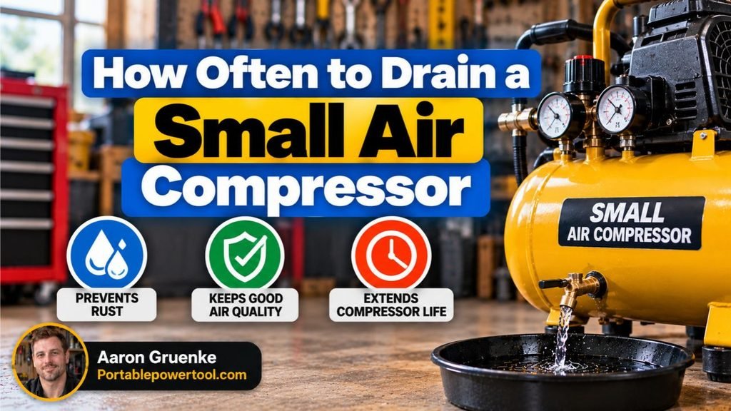 How Often to Drain a Small Air Compressor
