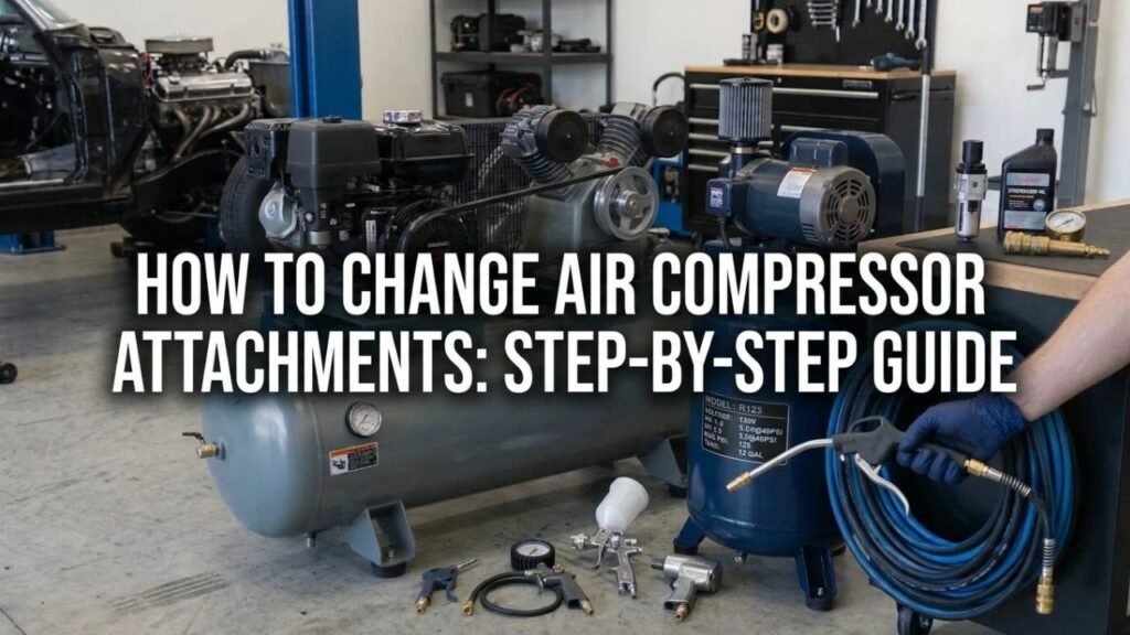 How to Change Air Compressor Attachments: Step-by-Step Guide