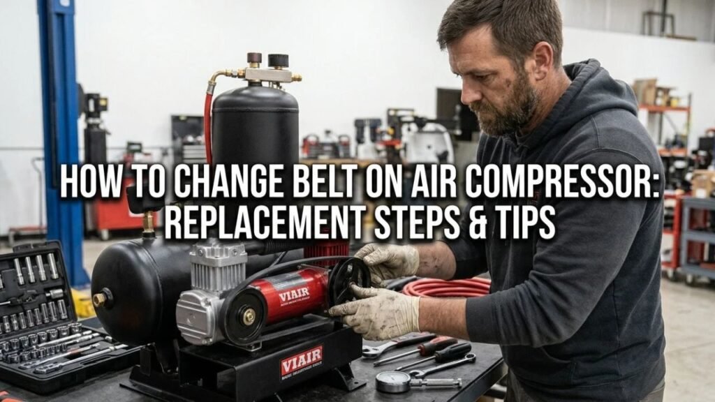 How to Change Belt on Air Compressor: Replacement Steps & Tips