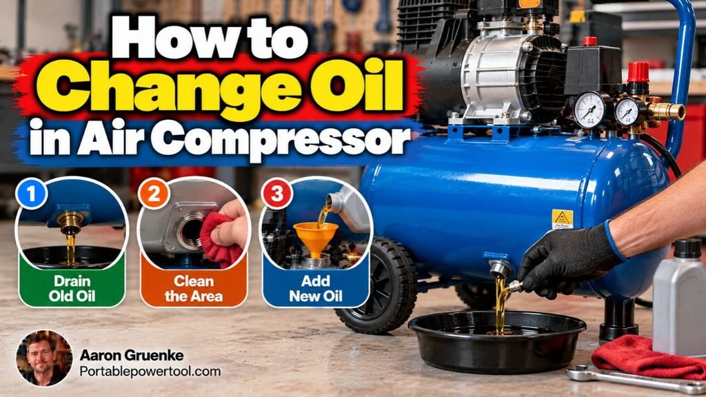 How to Change Oil in Air Compressor Equipment