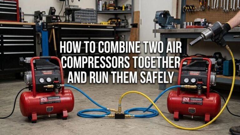 How to Combine Two Air Compressors Together and Run Them Safely