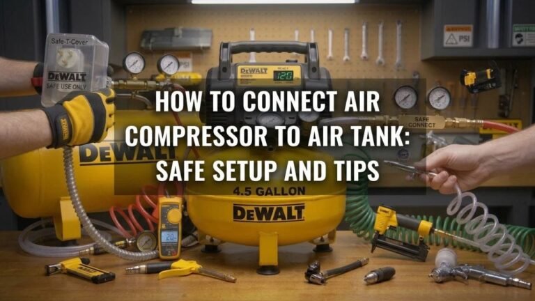 How to Connect Air Compressor to Air Tank: Safe Setup and Tips