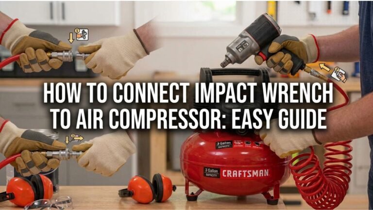 How to Connect Impact Wrench to Air Compressor: Easy Guide