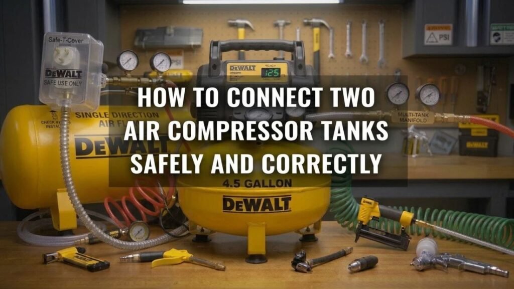 How to Connect Two Air Compressor Tanks Safely and Correctly