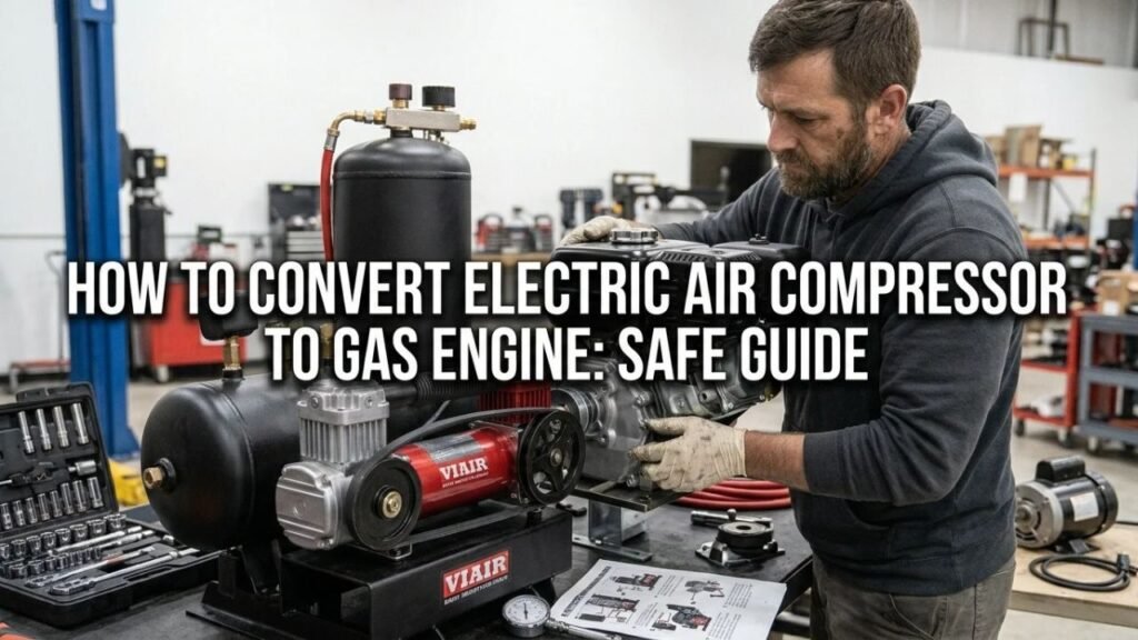 How to Convert Electric Air Compressor to Gas Engine: Safe Guide
