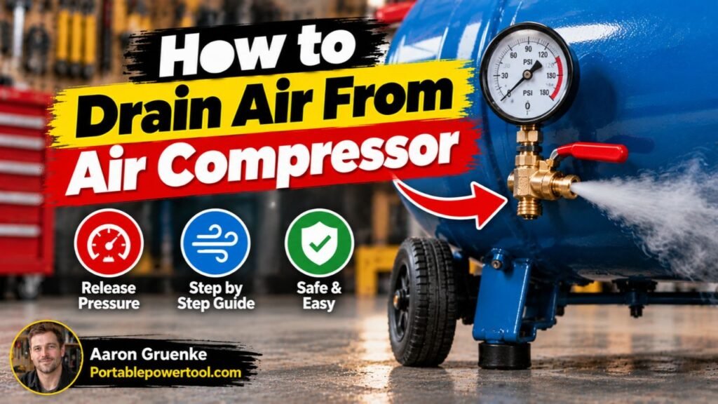 How to Drain Air From Air Compressor: Safe Step-by-Step Guide