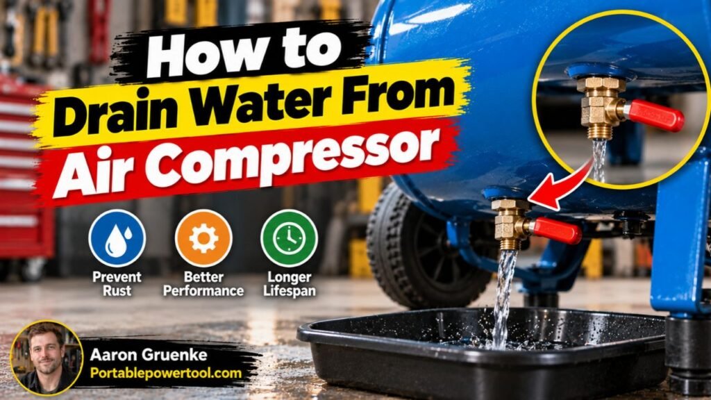 How to Drain Water From Air Compressor: Complete Guide