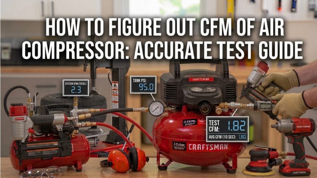 How to Figure Out CFM of Air Compressor: Accurate Test Guide