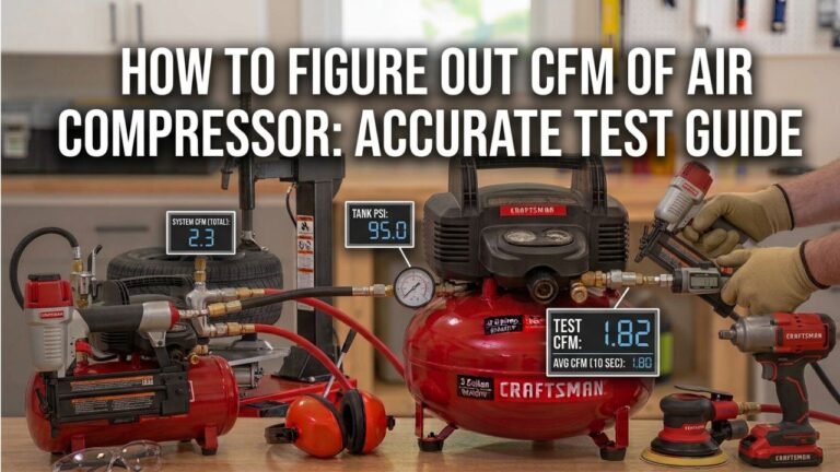 How to Figure Out CFM of Air Compressor: Accurate Test Guide