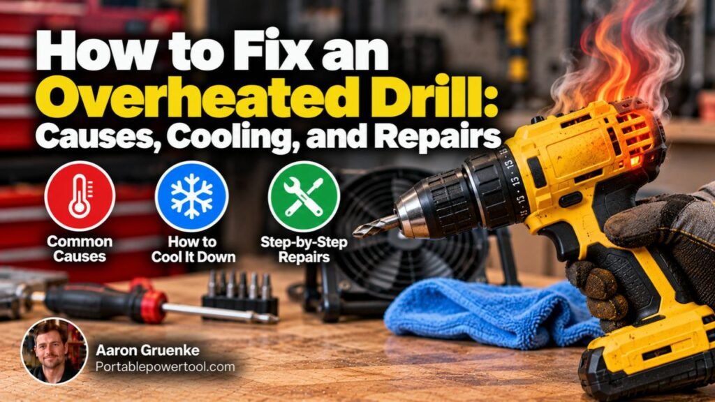How to Fix an Overheated Drill: Causes, Cooling, and Repairs