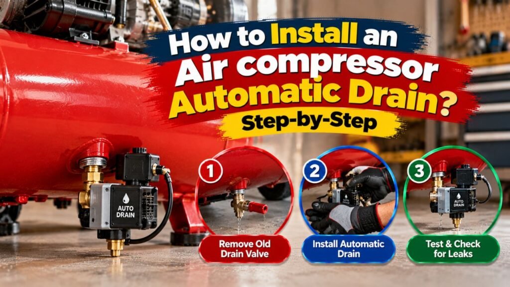 How to Install an Air Compressor Automatic Drain: Step-by-Step