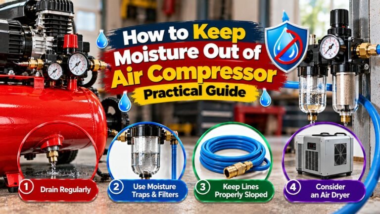 How to Keep Moisture Out of Air Compressor: Practical Guide