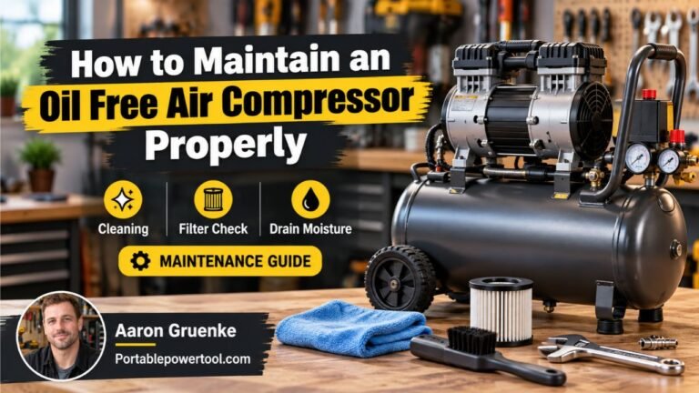 How to Maintain an Oil Free Air Compressor Properly