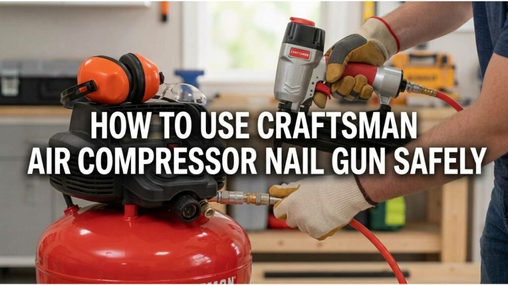 How to Use Craftsman Air Compressor Nail Gun Safely