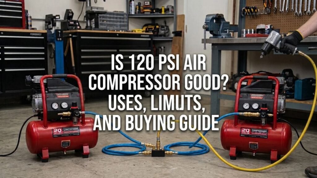 Is 120 PSI Air Compressor Good? Uses, Limits, and Buying Guide