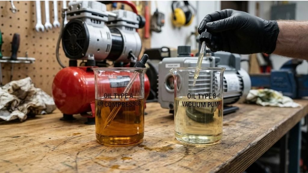 Is Vacuum Pump Oil the Same as Air Compressor Oil?