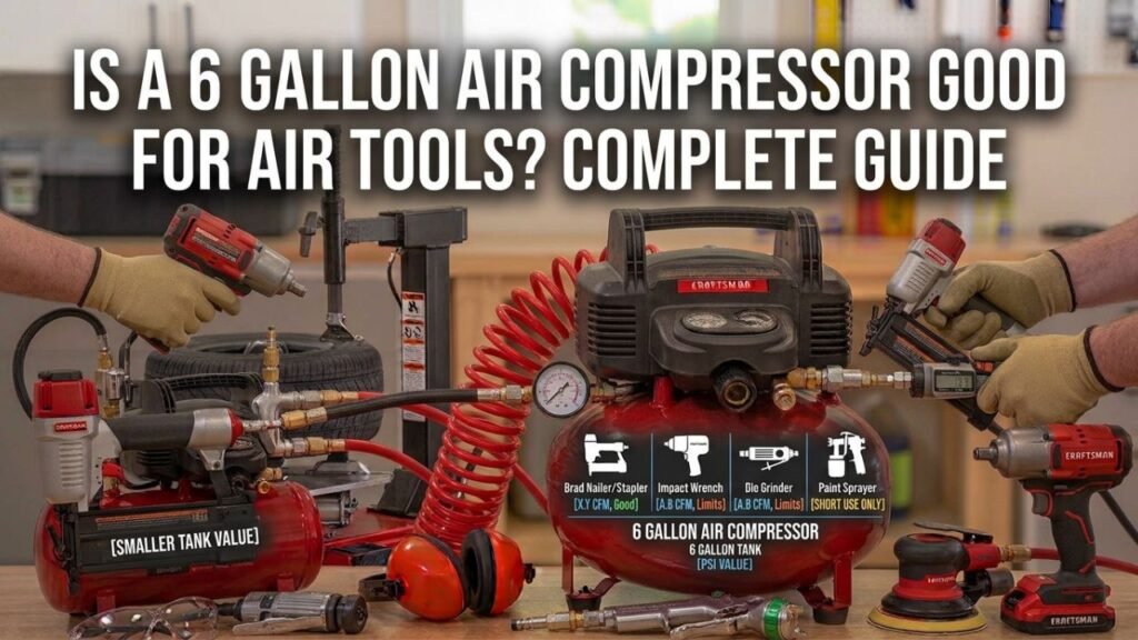 Is a 6 Gallon Air Compressor Good for Air Tools? Complete Guide