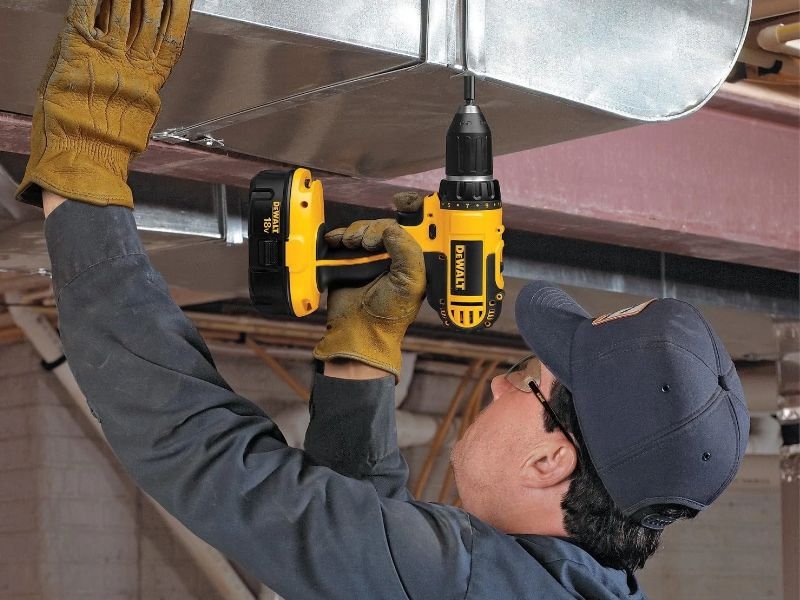 Metal Drilling Capability. The DC720KA can also drill metal when used correctly.