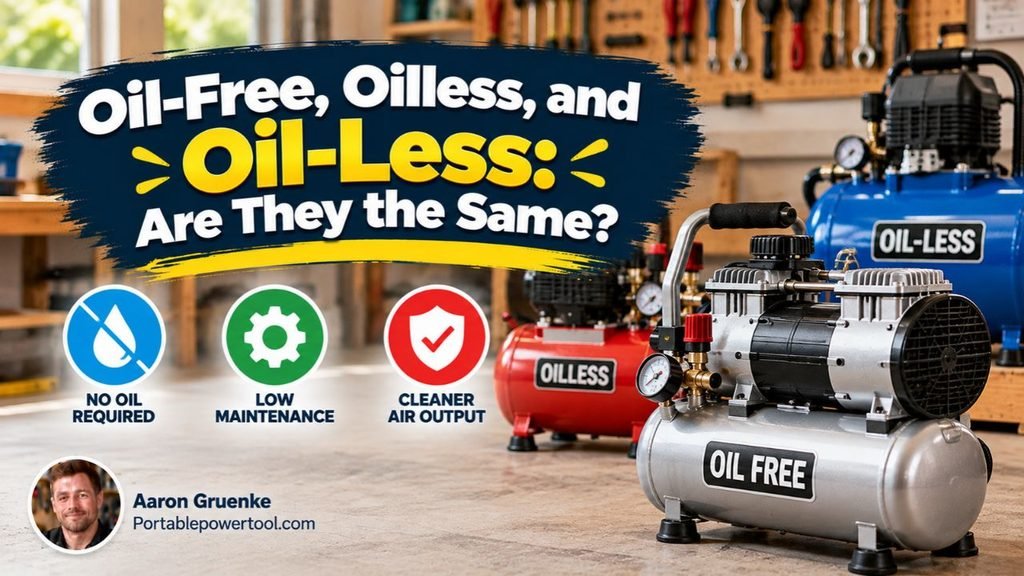 Oil-Free, Oilless, and Oil-Less: Are They the Same?