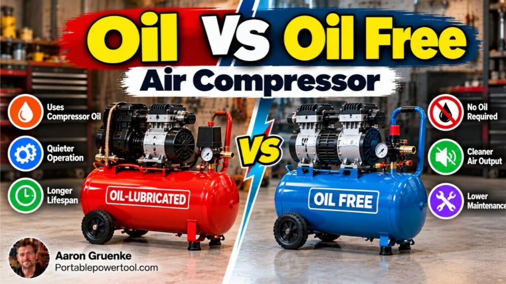 Oil vs Oil Free Air Compressor: Complete A-to-Z Comparison Guide