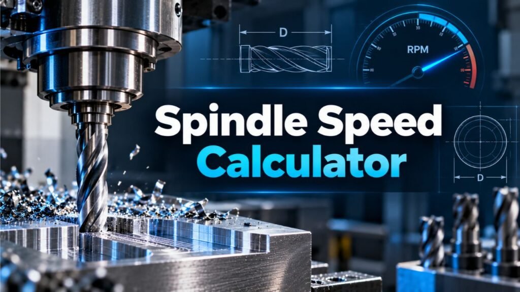 Spindle Speed Calculator – Calculate RPM & Cutting Speed
