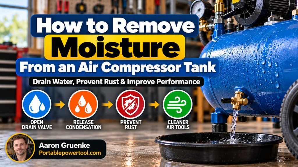 Step-by-Step: Remove Moisture From an Air Compressor Tank