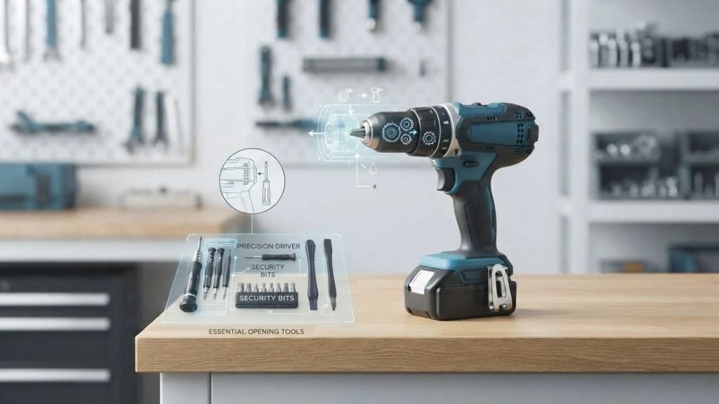 Tools You May Need to Open a Cordless Drill